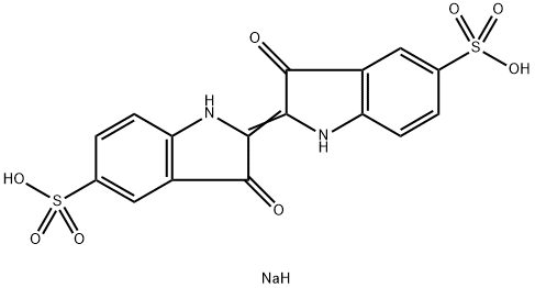 Disodium 5,5'-(2-(1,3-dihydro-3-oxo-2H-indazol-2-ylidene)-1,2-dihydro-3H-indol-3-one)disulphonate(860-22-0)